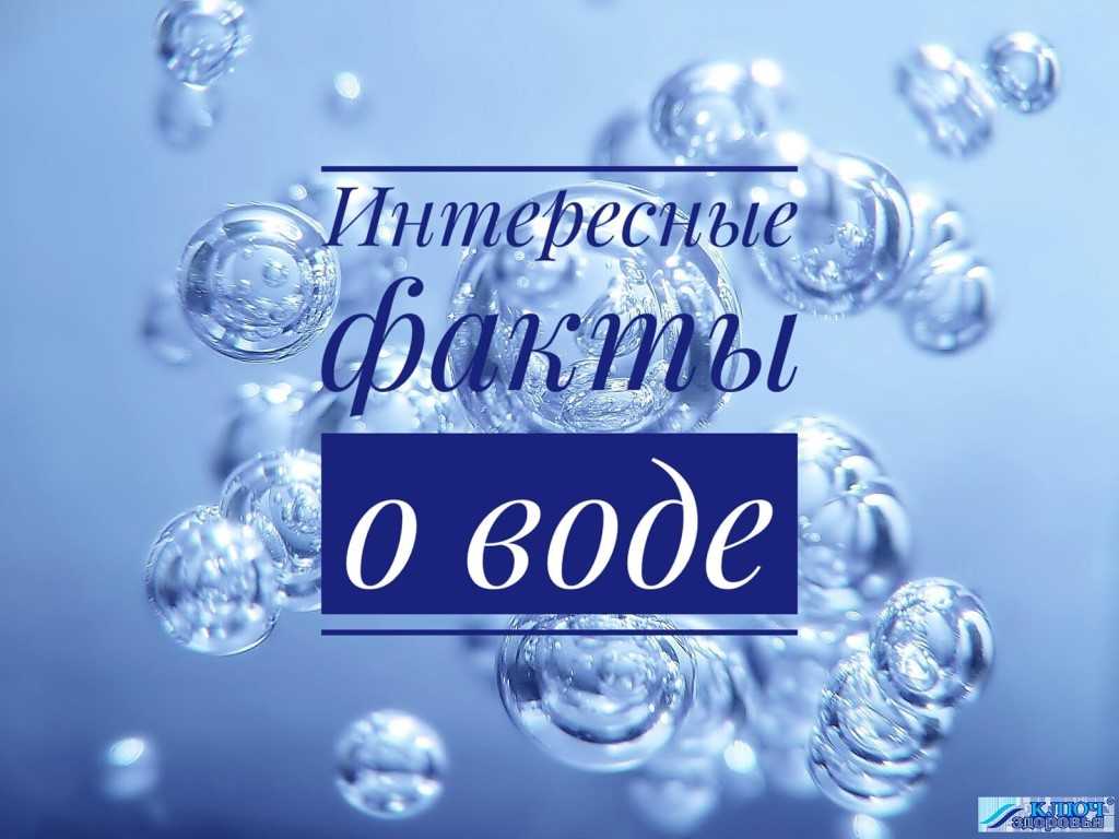 Вода – наша жизнь! презентация, доклад, проект