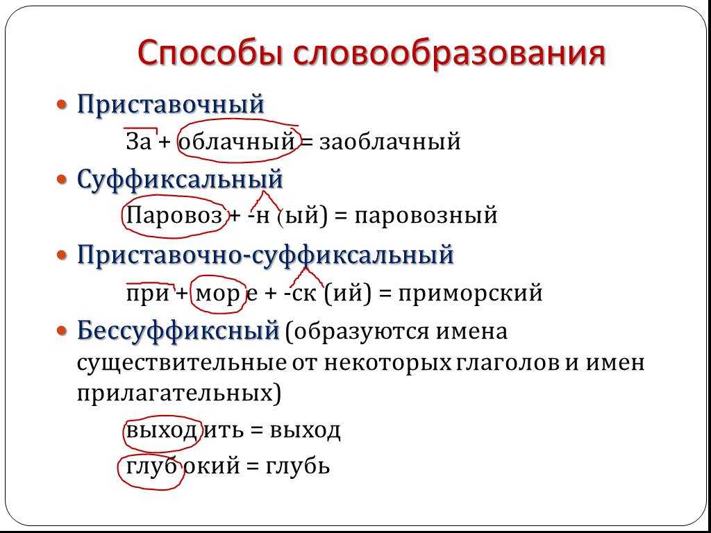 Что такое основа слова в русском языке?
