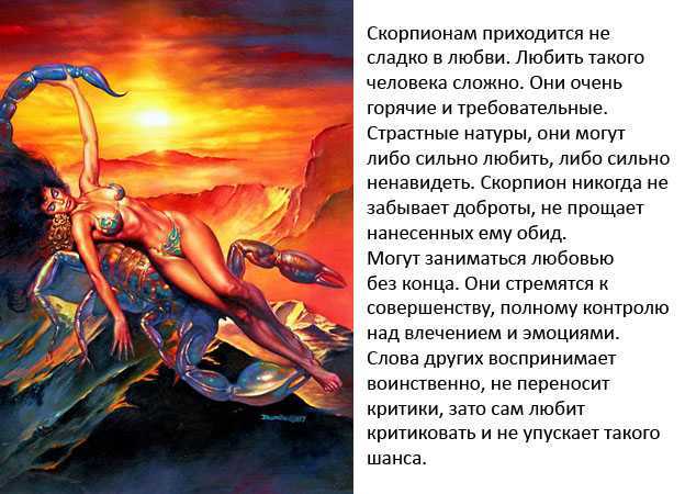 Характеристика скорпионов по знаку зодиака: факты и советы, как общаться с этим знаком