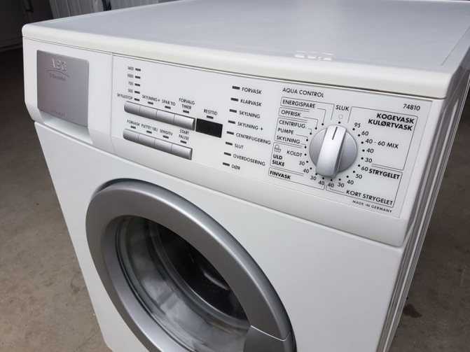 Обзор стиральных машин electrolux