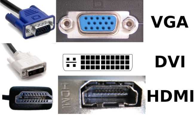 Что такое dvi и vga – особенности и отличия