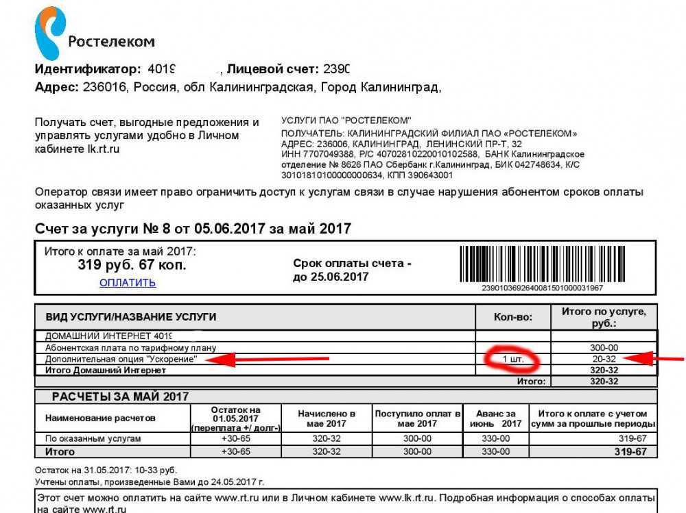 Как узнать оплачен интернет или нет и посмотреть состояние баланса