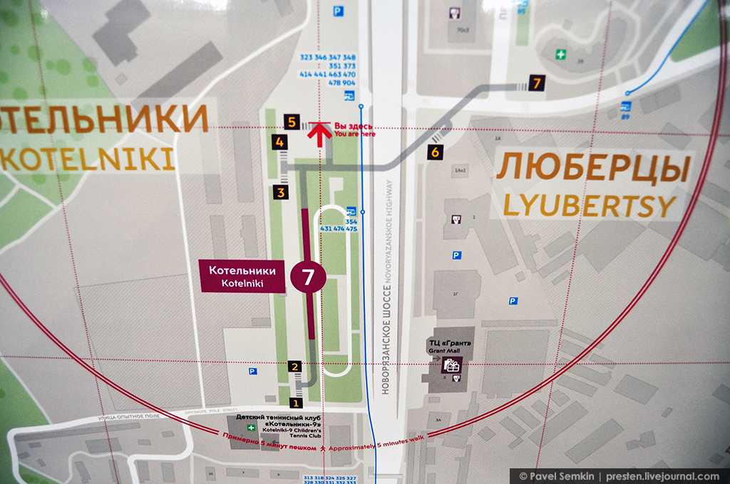 Схема автовокзала котельники с номерами автобусов