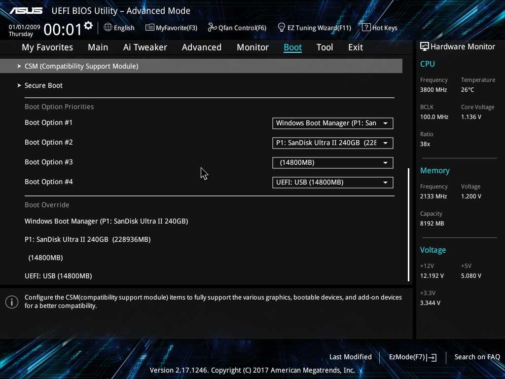 Linux на uefi: руководство по быстрой установке