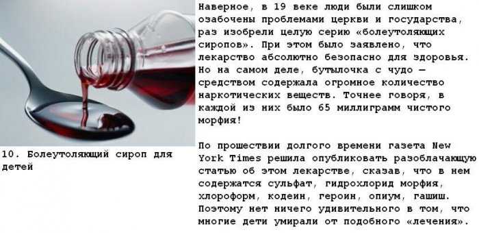 Из истории наркотиков кратко