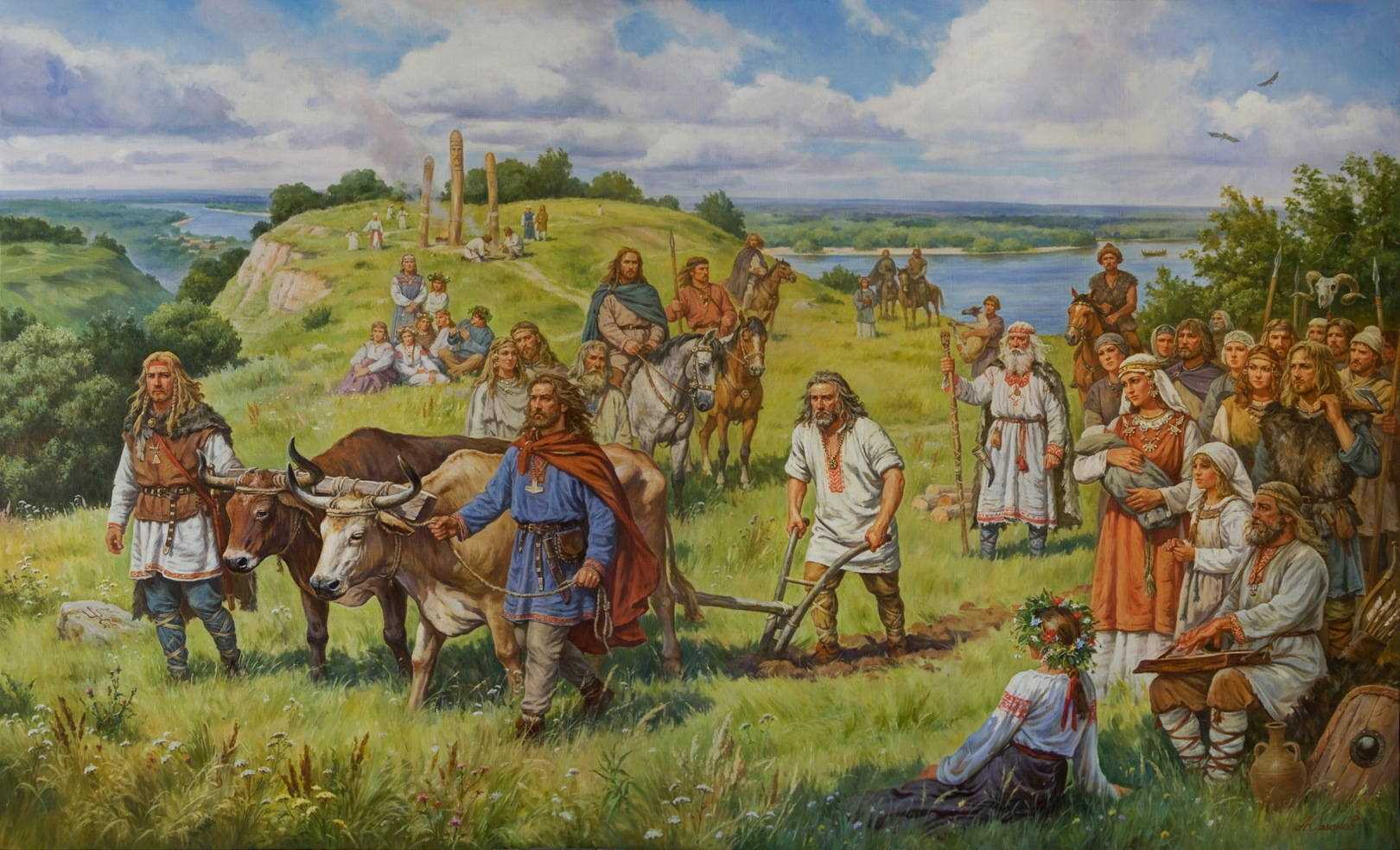 Весь мир с тоской вспоминает о далекой и загадочной Древней Руси, которая завоевала самые известные земли северной части Европы и вдохновила множество