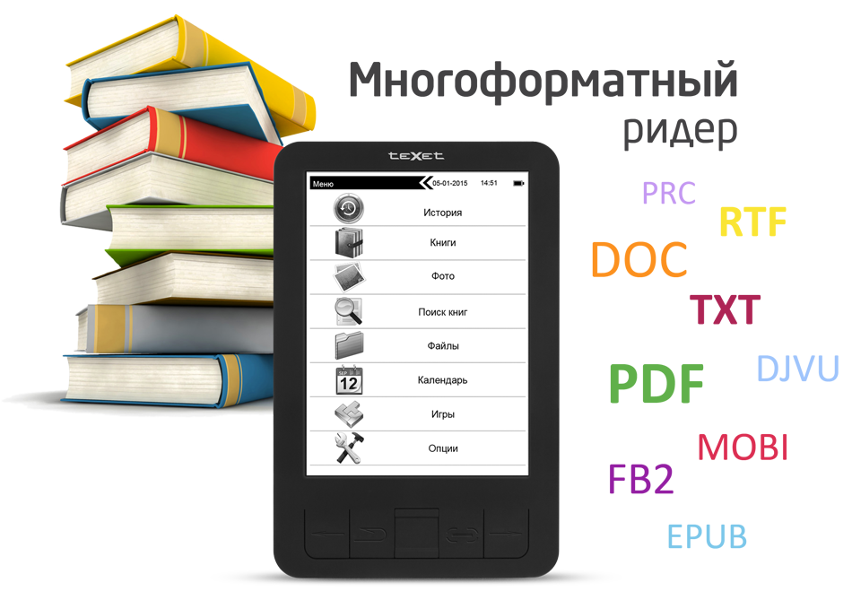 В каком формате лучше скачивать книги на телефон
