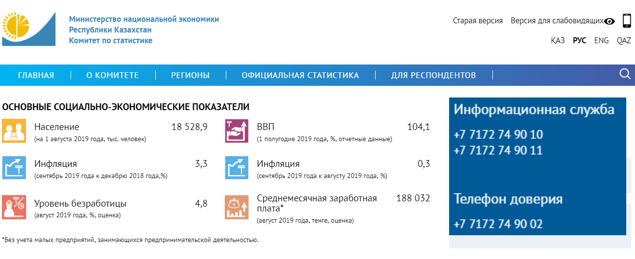 Настройка доступа на сайт stat.gov.kz для сдачи статистической отчетности - yvision.kz