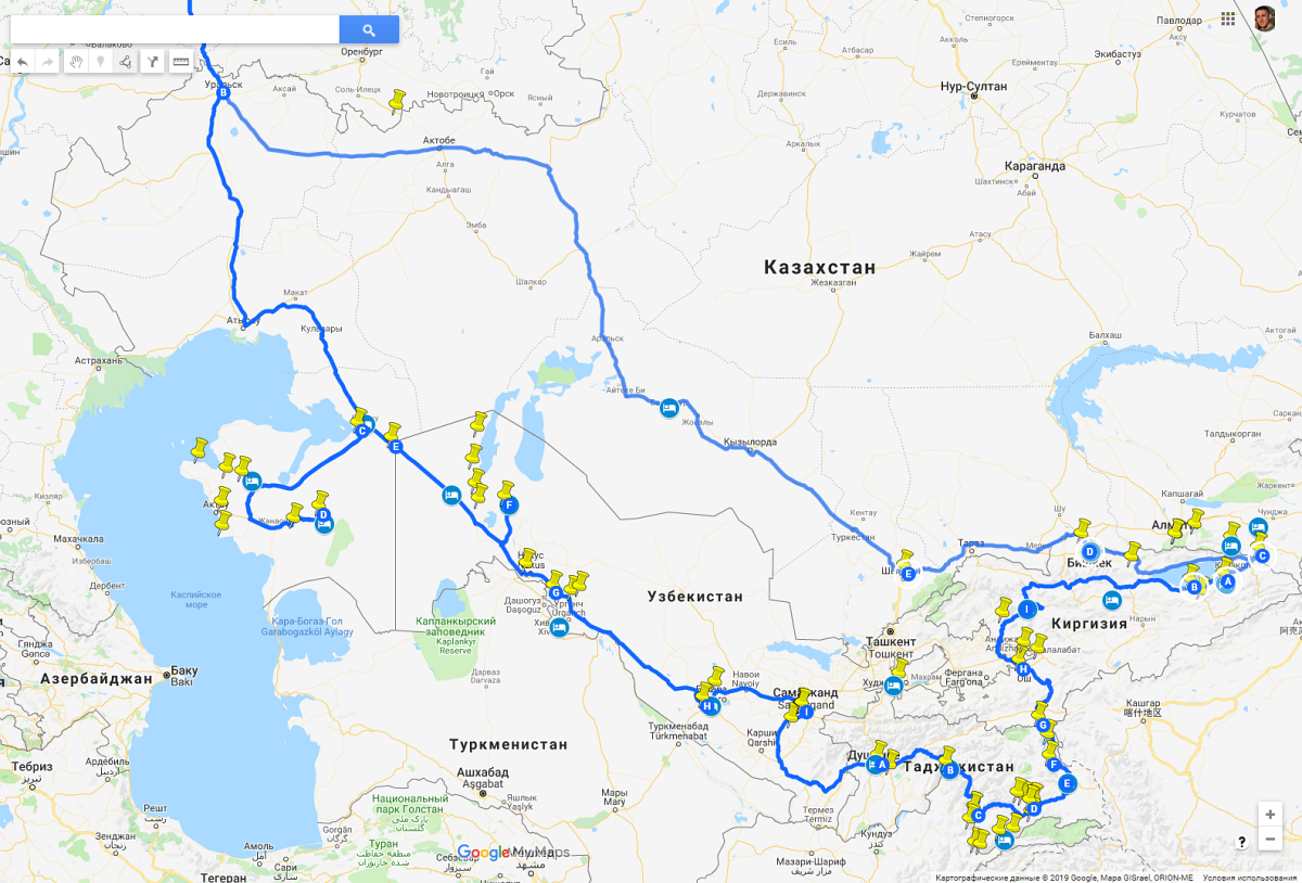 Сколько времени нужно на дорогу от астрахани до границы с казахстаном?