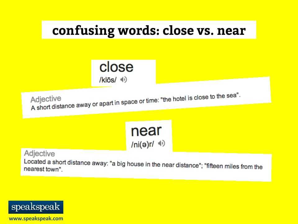 Nearest vs. next — what’s the difference?