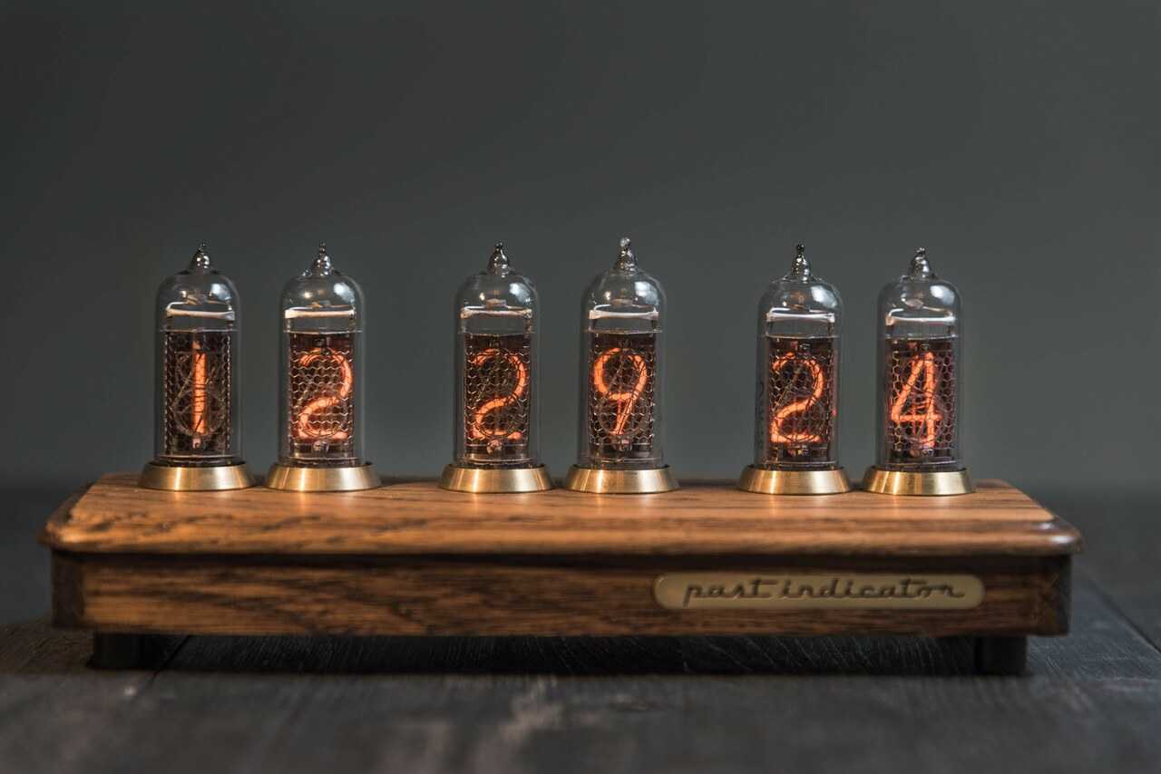 Labkit :: часы на ин-12 с rgb подсветкой