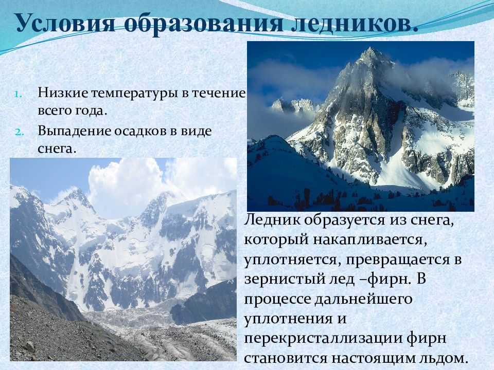 Что такое покровные ледники