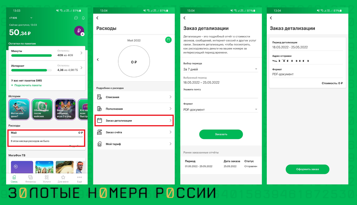 Детализация звонков на мегафоне: 4 вида проверки расходов на телефоне