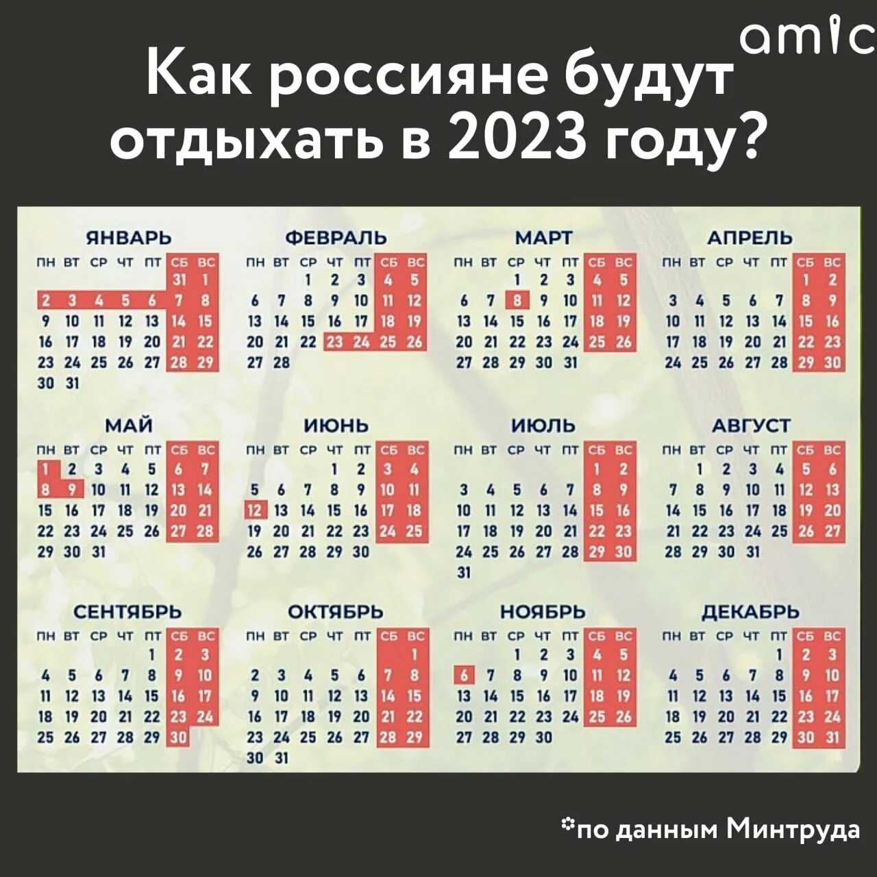 Пэк график работы в праздничные дни 2023