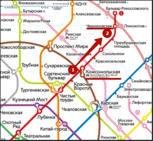 Вк восточный вокзал москва метро какая станция