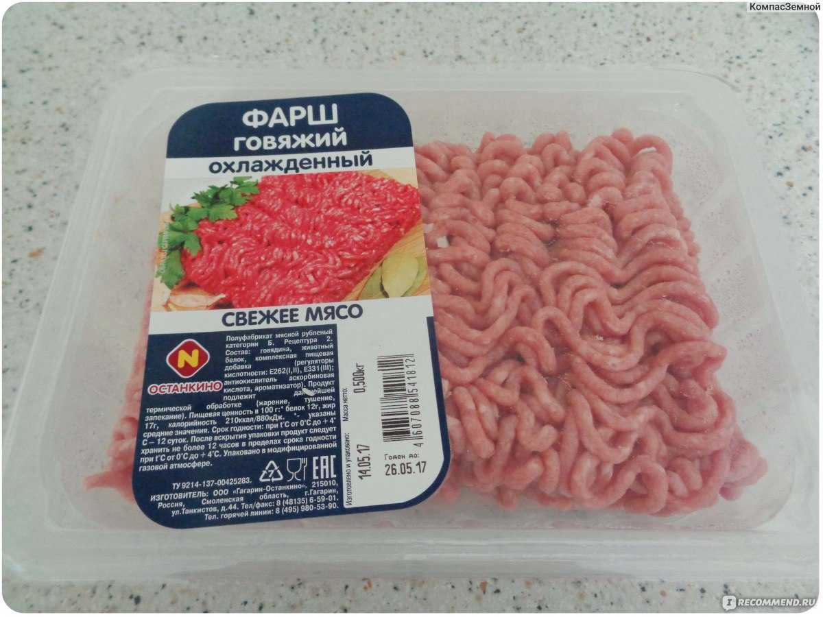 Категории мясных продуктов